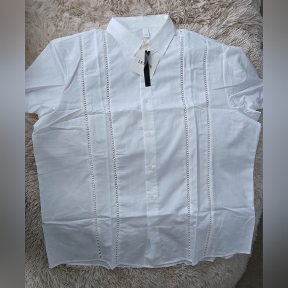 LETSEE Men's Cuban Guayabera Shirt #906 - Picture 2 of 13